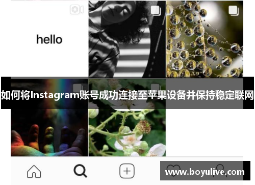 如何将Instagram账号成功连接至苹果设备并保持稳定联网